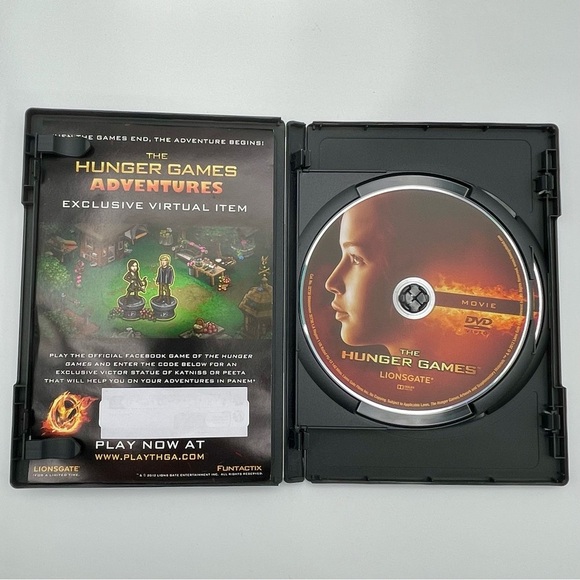 The Hunger Games 2-Disc DVD Set Lionsgate Movie Collection - Picture 9 of 9